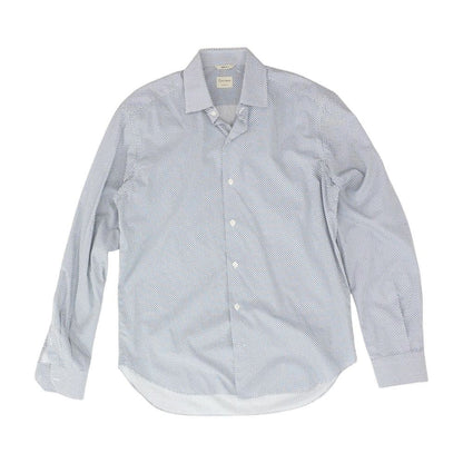Blue Misc Long Sleeve Button Down