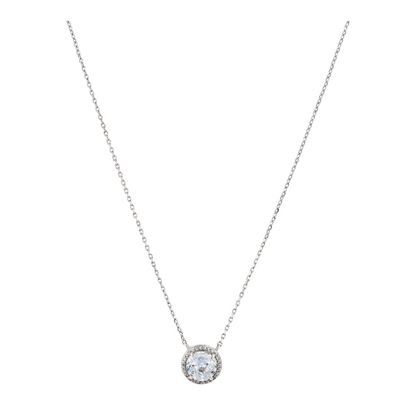 Costume Cubic Zirconia Pendant Necklace