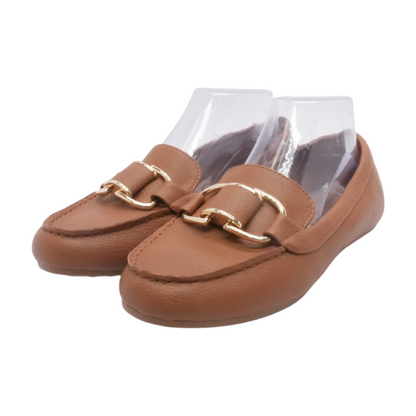 Brown Slip-On Flats