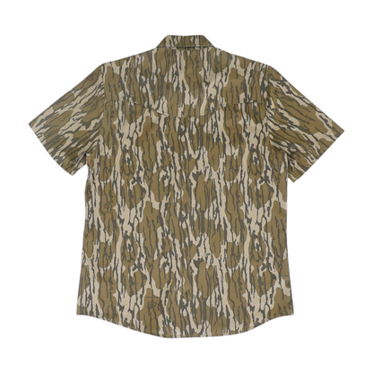 Green Camo Outdoor Button Down
