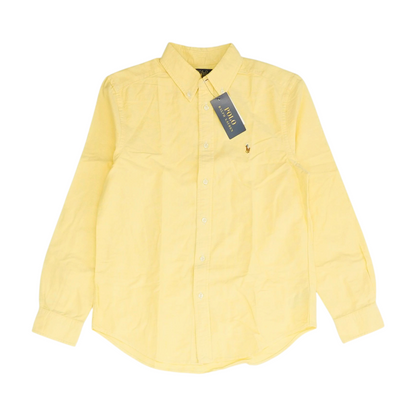 Yellow Long Sleeve Button Down