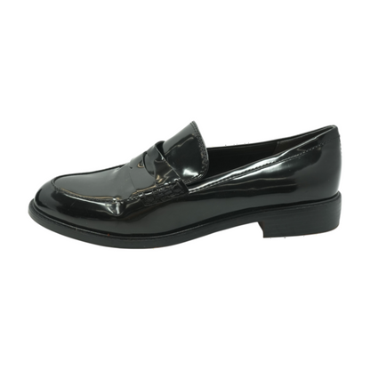 Black Slip-On Flats
