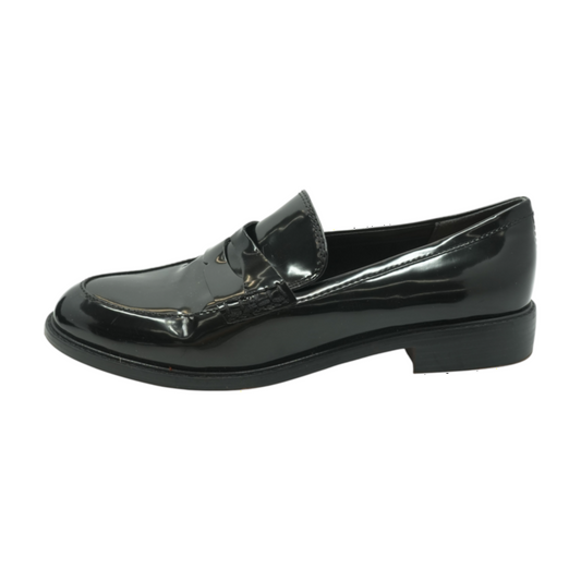 Black Slip-On Flats
