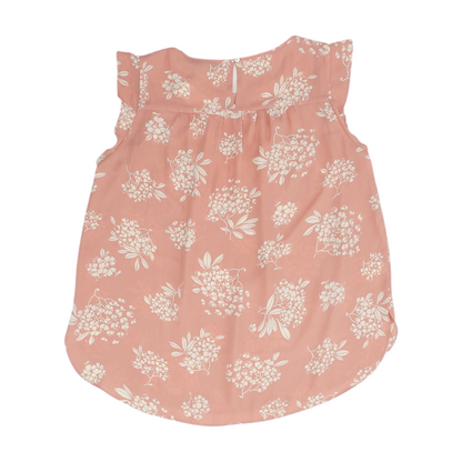 Pink Floral Blouse