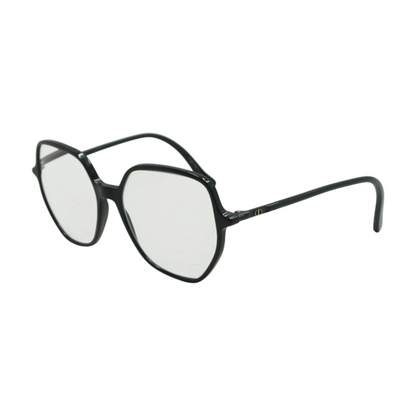 Black Oversized Prescription Eyewear