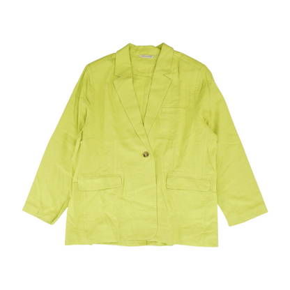 Lime Solid Blazer