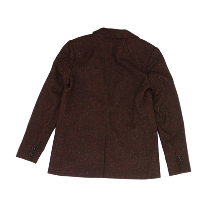 Burgundy Chevron Blazer