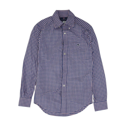 Multi Check Long Sleeve Button Down