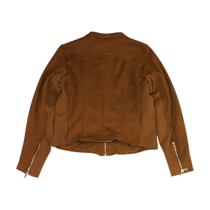 Brown Solid Jacket