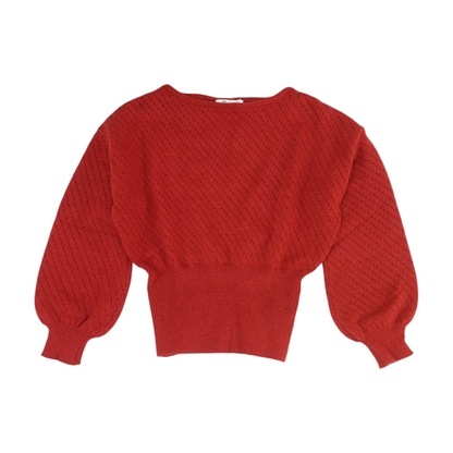 Red Pullover Sweater