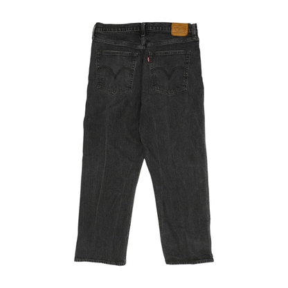 Black Straight Jeans