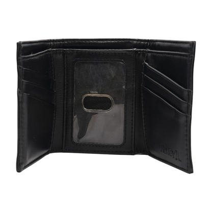 Black Trifold Wallet