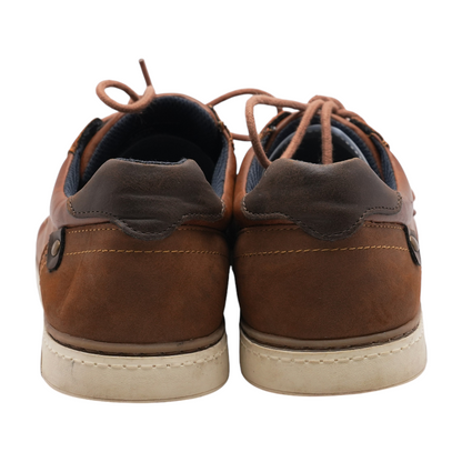 Brown Lace-Up Dress Shoes