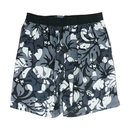 Black Tropical Swim Bottom