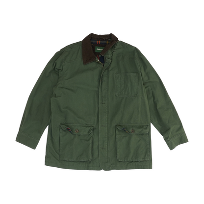 Green Solid Jacket