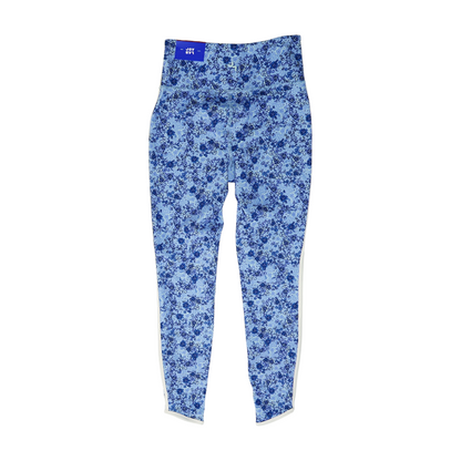 Blue Floral Active Leggings
