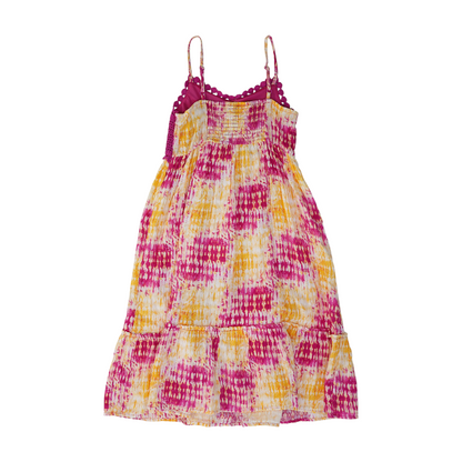 Pink Tie-Dye Dress