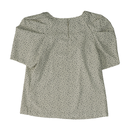 White Print Blouse