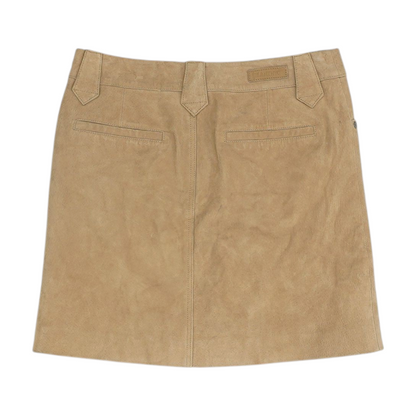 Tan Mini Skirt