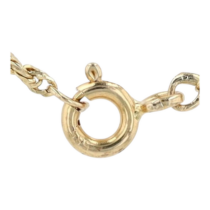 14K Yellow Gold Pendant Necklace