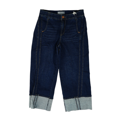 Blue Wide Leg Jeans