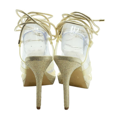 Gold Stiletto Heels