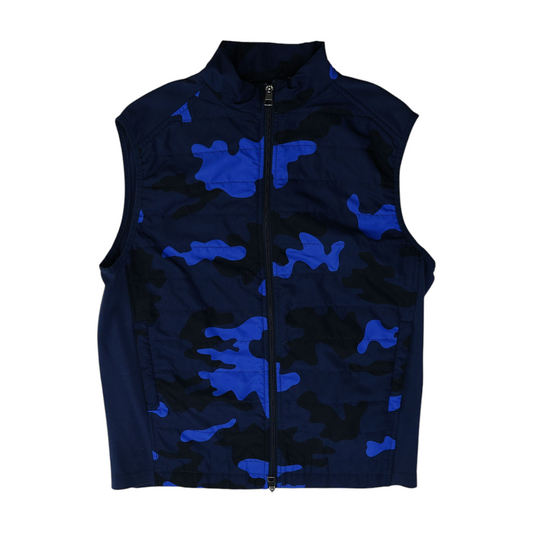 Blue Camo Active Vest