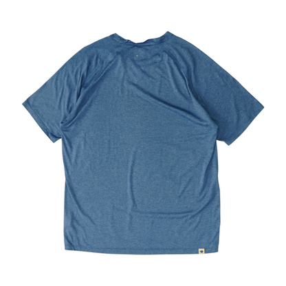 Blue Solid Active T-Shirt