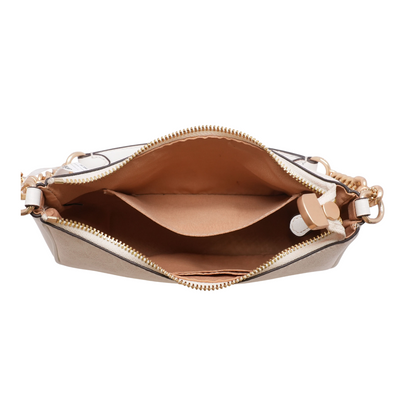 Beige Shoulder Bag