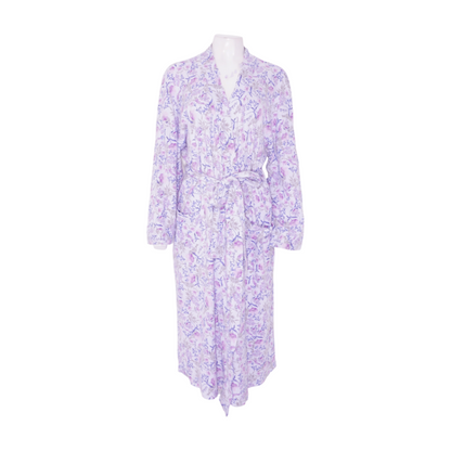 Blue Floral Robe