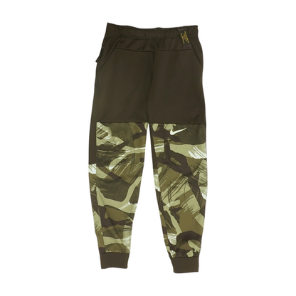 Brown Print Regular Pants