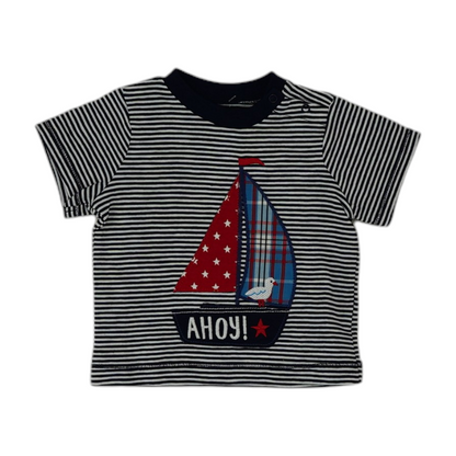 Navy Striped T-Shirt