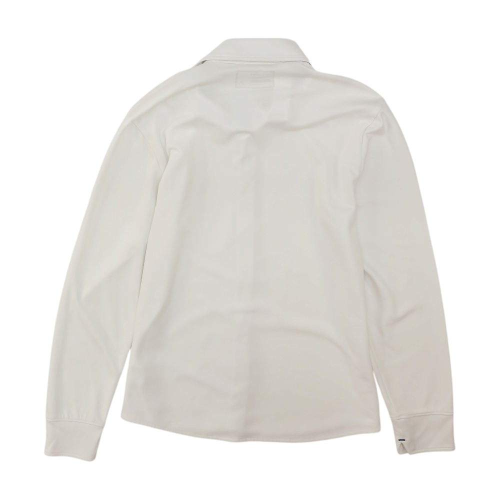 Twillory White Solid Long Sleeve Button Down – Image 2