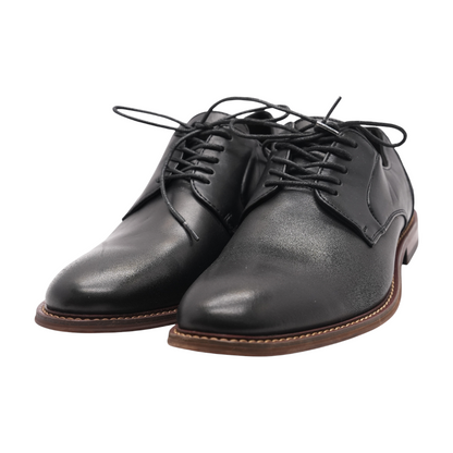 Black Lace-Up Dress Shoes