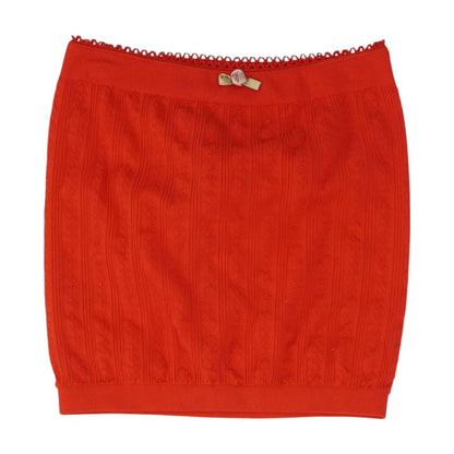 Red Cropped Blouse