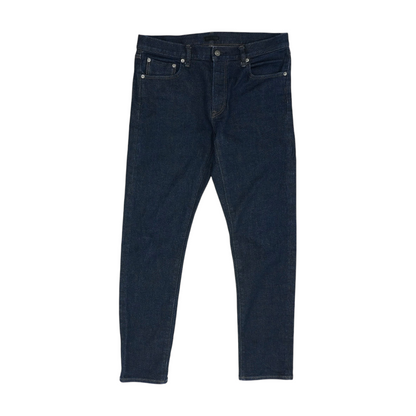 Navy Straight Jeans