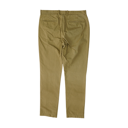 Khaki Straight Pants