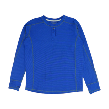 Blue Henley T-Shirt
