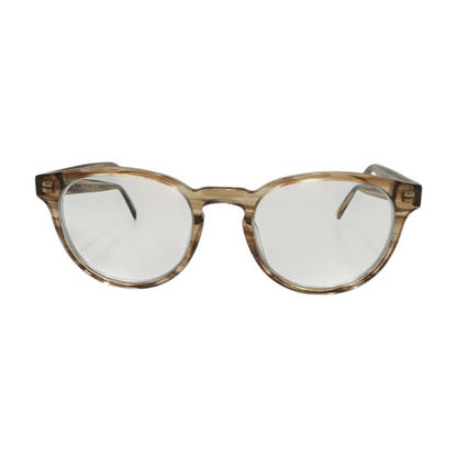 Gold Percey W Round Prescription Eyewear