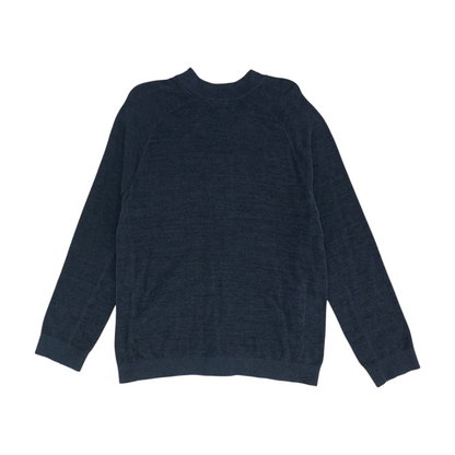 Gray Solid Cardigan Sweater