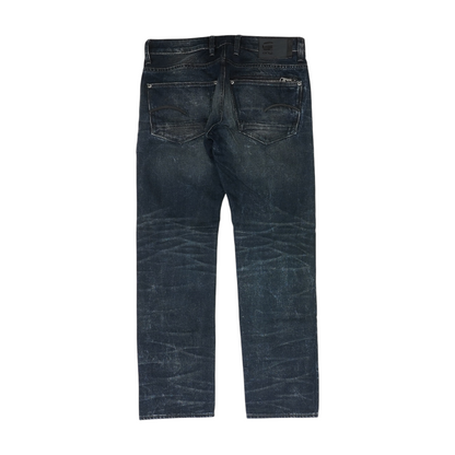 Navy Straight Jeans