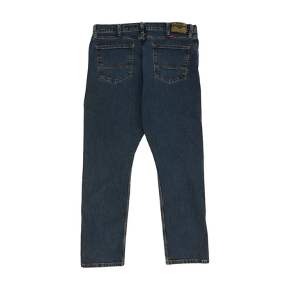 Navy Straight Jeans