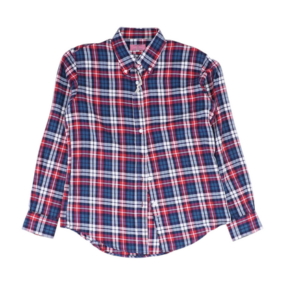 Multi Plaid Button Down
