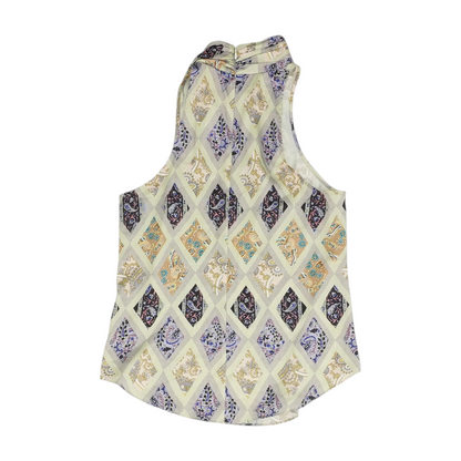 Green Abstract Blouse