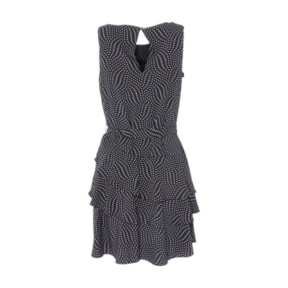 Black Polka Dot Mini Dress