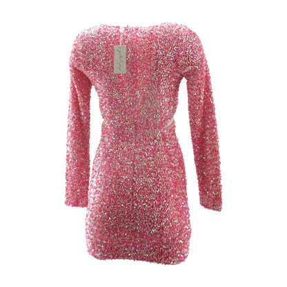 Neon Pink Mini Dress