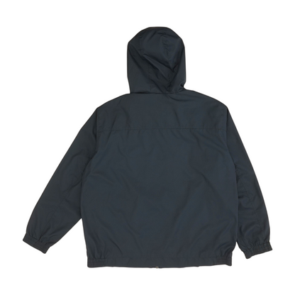 Navy Solid Rain Jacket