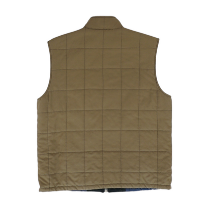 Brown Solid Active Vest