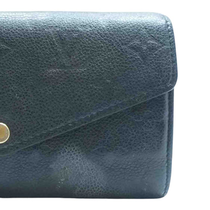 RFID Sarah Wallet in Black Monogram Empreinte Leather