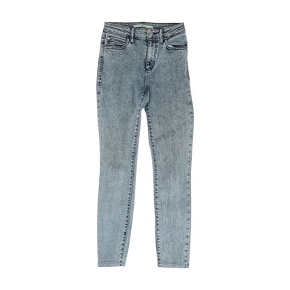 Blue Mid Rise Jeans